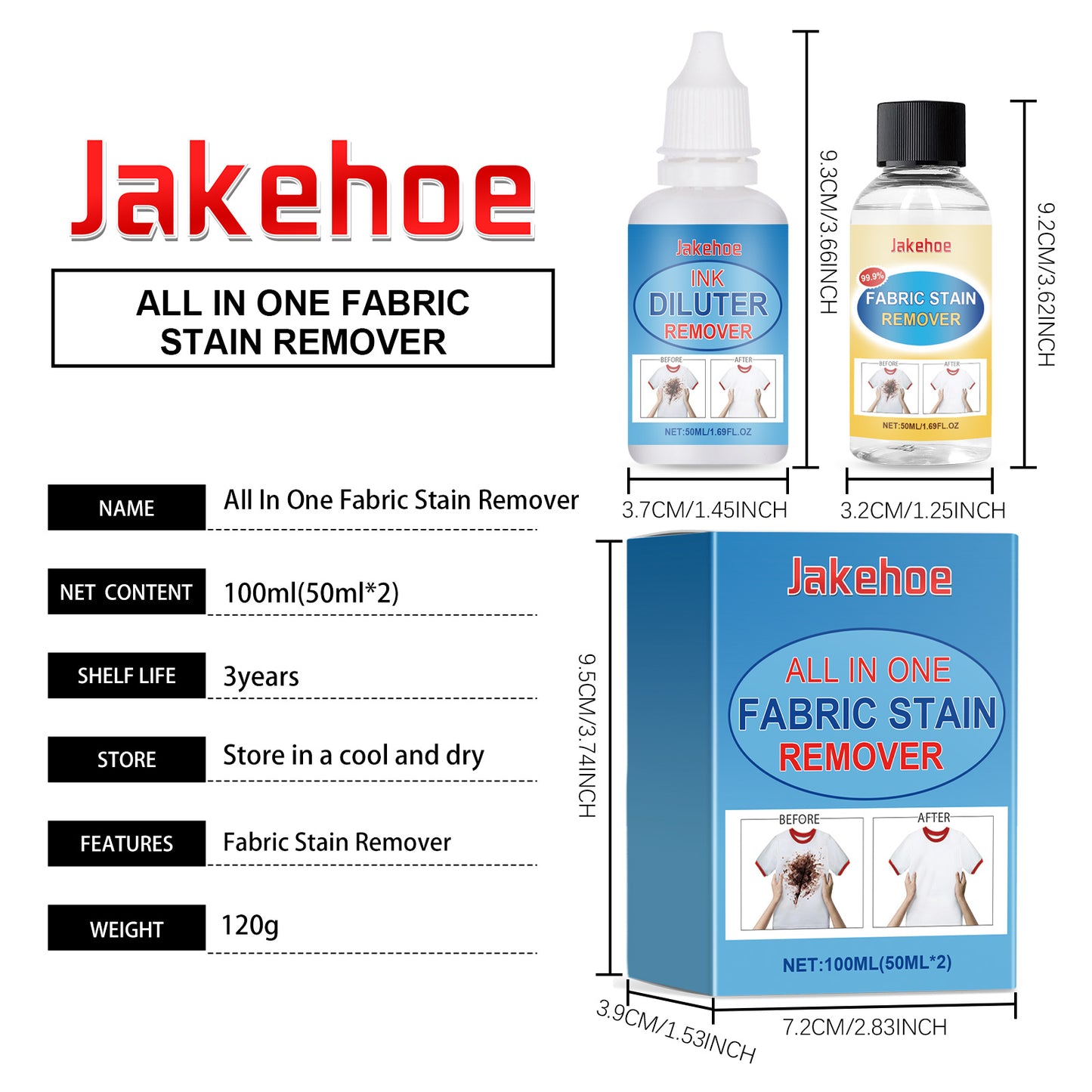 All-in-One Stain Remover Kit (Pack of 2)
