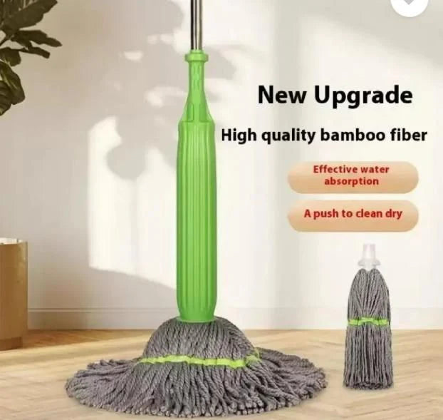 Self-Wringing Spin Mop