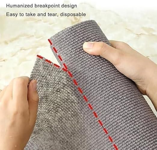 Reusable Microfiber Cloth Roll (Pack of 25, 50, 75)