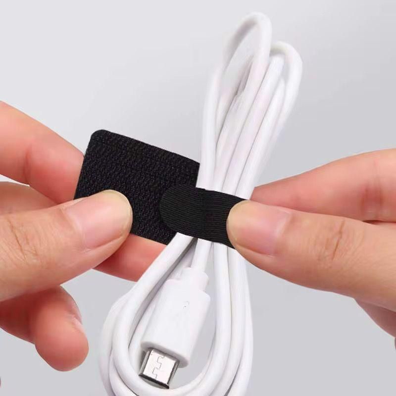 Adhesive Cable Management Straps (Pack of 10)