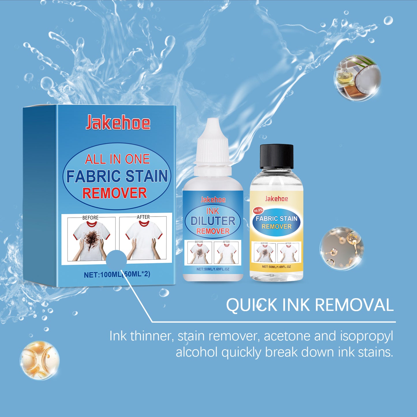 All-in-One Stain Remover Kit (Pack of 2)