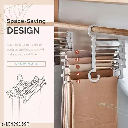 5-in-1 Foldable Hanger