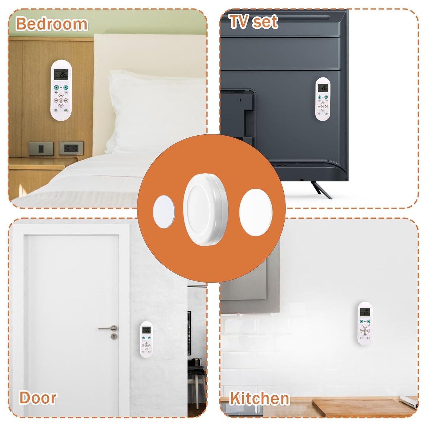 Magnetic Wall Hooks (Pack of 5)