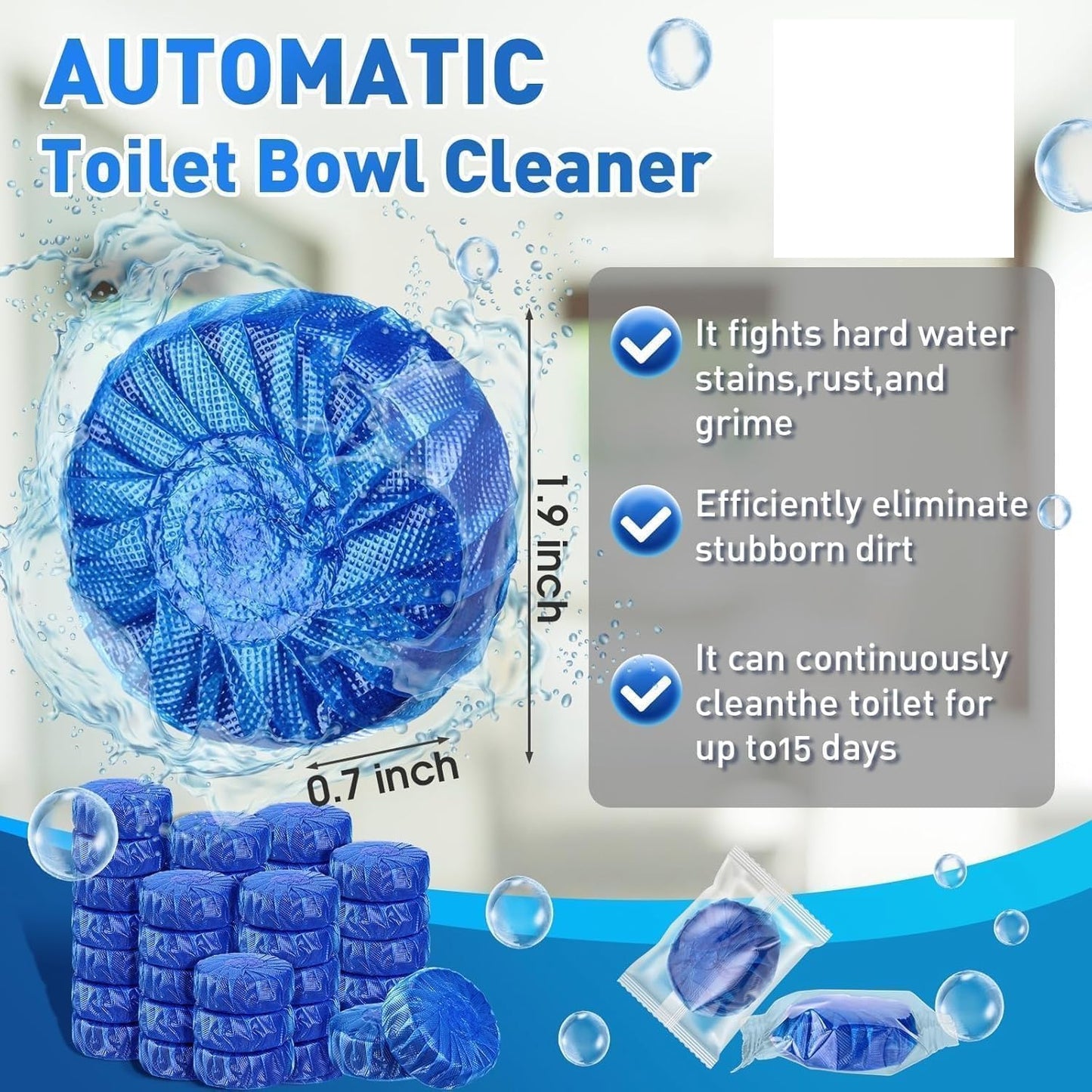 Toilet Cleaning Tablets (Pack of 10)