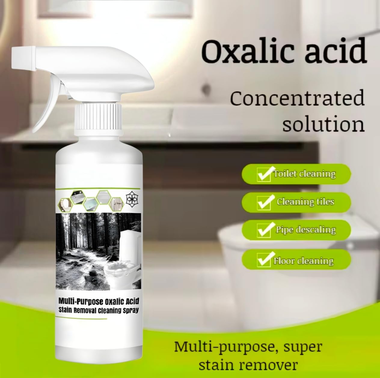 Oxalic Acid Stain Removal Spray (Pack of 2)