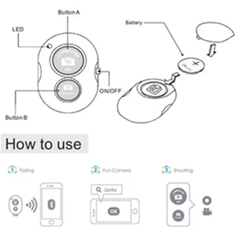 Bluetooth Camera Remote