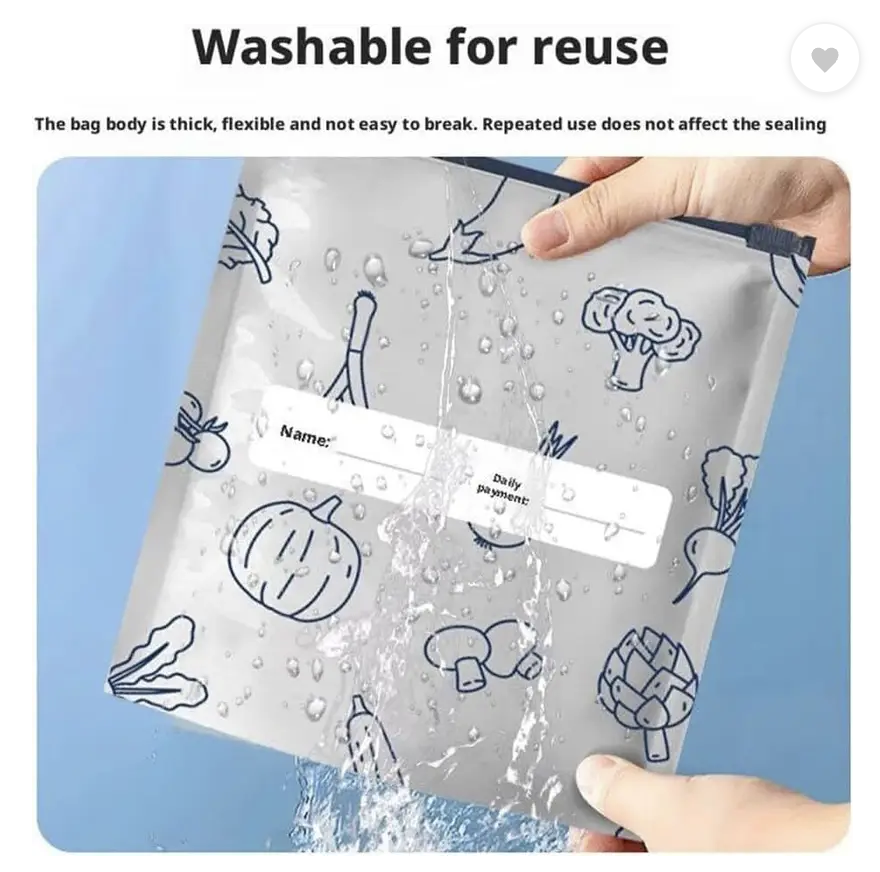 Reusable Aluminium Foil Storage Bags (Pack of 20)