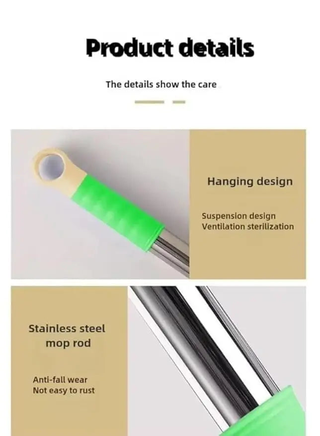 Self-Wringing Spin Mop