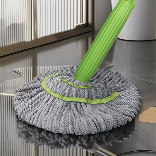 Self-Wringing Spin Mop